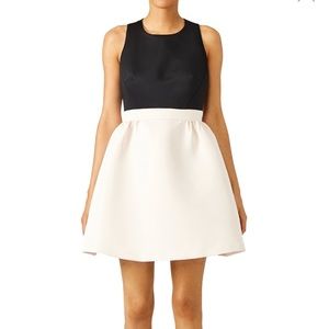 Kate Spade New York white/cream colorblock dress